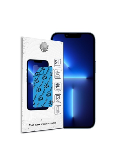 Apple Uyumlu   iPhone 13 Pro Max Nano Ekran Koruyucu Kırılmaz Esnek Cam