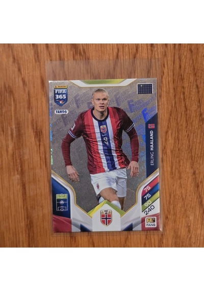 2026 Erling Haaland Fans Favourite Silver Fan96 Oyun Kartı