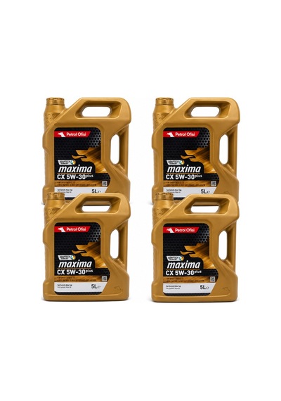 Petrol Ofisi Maxima Cx DPF 5W-30 Motor Yağı 4 x 5 L