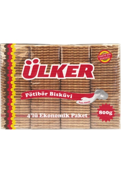 Ülker Pötibör Bisküvi 800 Gr X 5 Adet