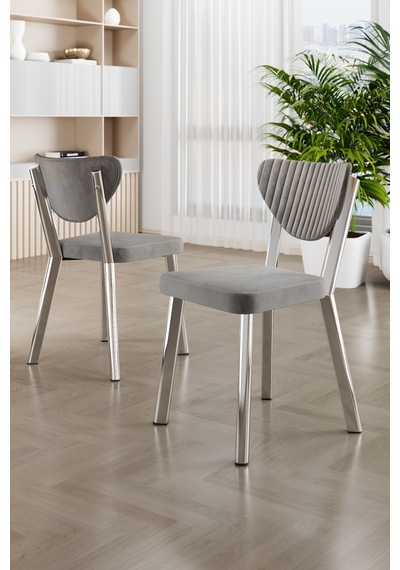 Raja Serisi 80x130 Lak Panel Siyah Mermer Desen Masa Takımı Krom Ayaklı 4 Sandalye Siyah Mermer Masa Gri Sandalye Raja Serisi 80x130 Lak Panel Siyah Mermer Desen Masa Takımı Krom Ayaklı 4 Sandalye Siyah Mermer Masa Gri Sandalye