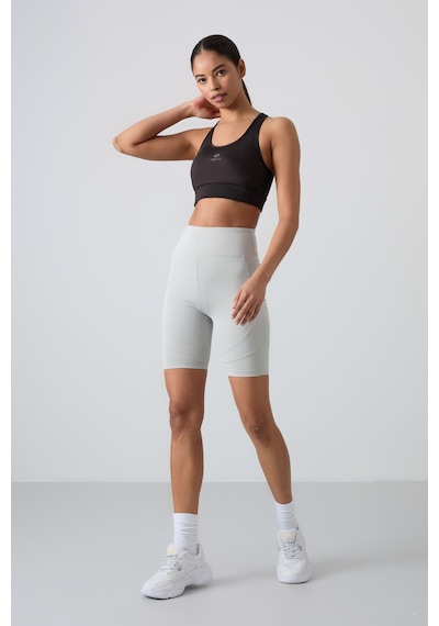 Tommy Life Slim Fit U Yaka 2li Paket Siyah-beyaz Kadın Spor Büstiyer - 97121 Siyah - Beyaz