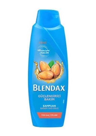 Blendax Tüm Saçlar İçin Badem Yağı Özlü Şampuan 500 Ml 4 Lü