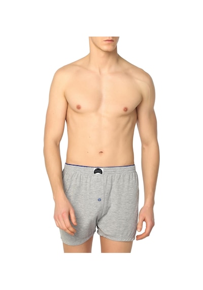 3'lü Paket Havlu Bel Erkek Boxer Turkuaz