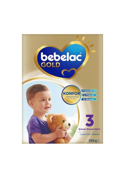 Bebelac Gold Konfor 3 Devam Sütü 1+ Yaş 350 G - 8 Adet Tarı