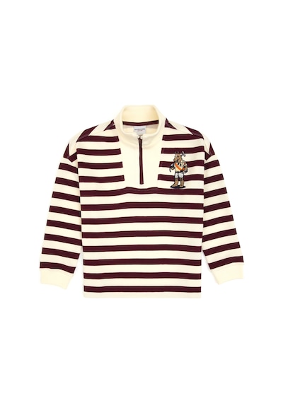 U.s. Polo Assn. Erkek Çocuk Plum Sweatshirt 50316707-vr177 New Plum