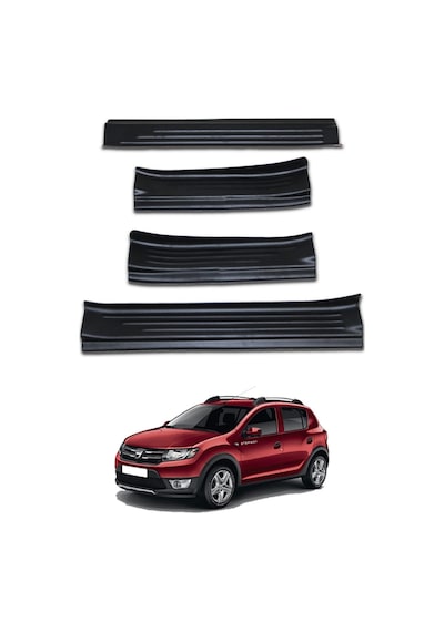 Dacia Sandero Stepway Kapı Eşiği - Abs 4 Parça Hb 2012-2020