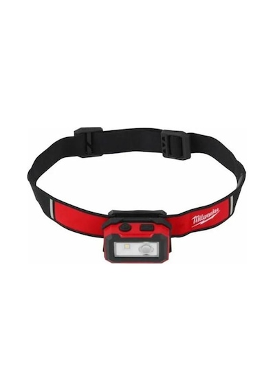 Milwaukee Ir Hl450 Dahili Usb Şarjlı Kafa Lambası 4933478587 Kırmızı - Siyah
