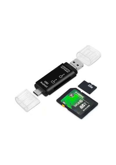 Valkyrie Otg Type C & Micro Usb & Usb 3İn1 Kart Okuyucu Usb2.0