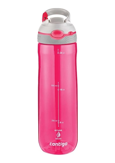 Contigo Cortland Tren Tek El Bas İç Kapaklı Su Matarası 720ml 2197050 - Pembe