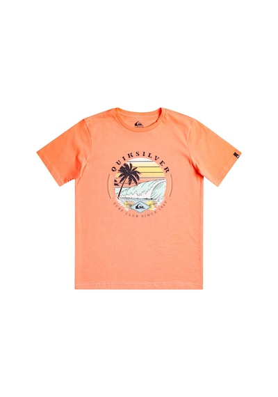 Quiksilver Qs Surf Club Erkek Çocuk Tişört Mercan