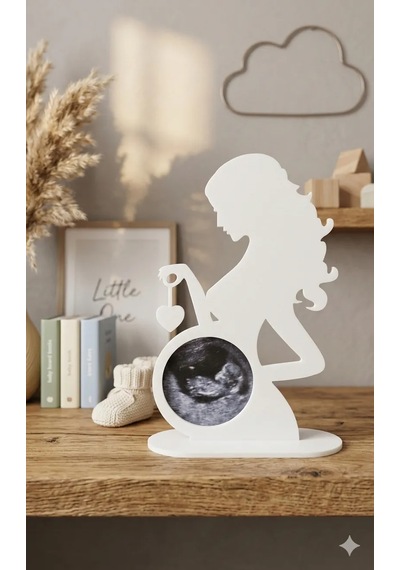 Home Hamile Anne Silüetli Fotoğraf Çerçevesi En Özel İlk Tanışma 1