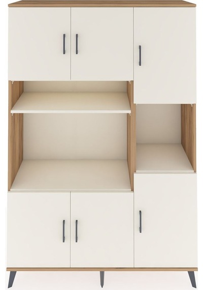 Hyperion Dolap 9 Raflı 6 Kapaklı 132x44x195 Çam-aytaşı/aytaşı Çam Hyperion Dolap 9 Raflı 6 Kapaklı 132x44x195 Çam-aytaşı/aytaşı Çam