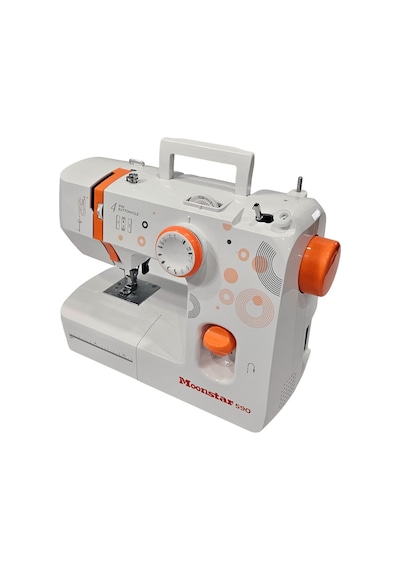 Moonstar 590 12 Desenli Ev Tipi Düz Dikiş Makinesi Turuncu