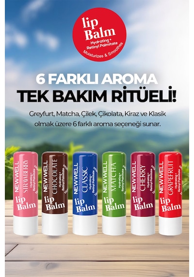 Chocolate Hydrating Lip Balm Çikolata Aromalı Nemlendirici Dudak Bakım Kremi 4 Gr