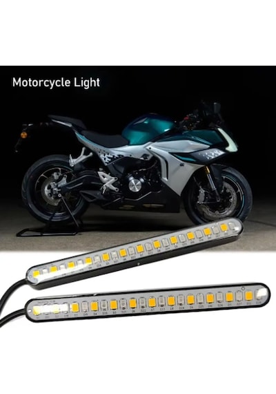 24 Smd Led Çakarlı Stop Kayar Sinyal 10cm