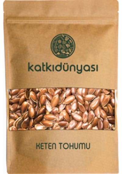 Katkı Dünyası Keten Tohumu 1 KG