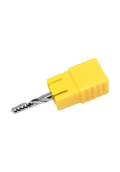 Gravür Tek Kenarlı Freze Bıçağı Spiral Akrilik Kesme 2x8mm