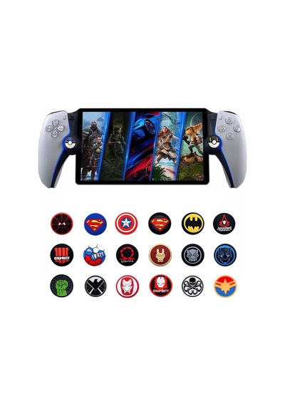 Sony Playstation Portal 3d Analog Koruyucu Silikon-2 Adet