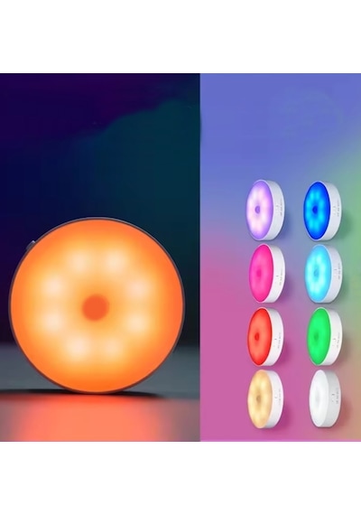 2 Adet Uzaktan Kumandalı Şarjlırgb Led - 16 Renk Ve Zamanlayıcı Özellikli Kablosuz Monitör Arkası Ambiyans Aydınlatma