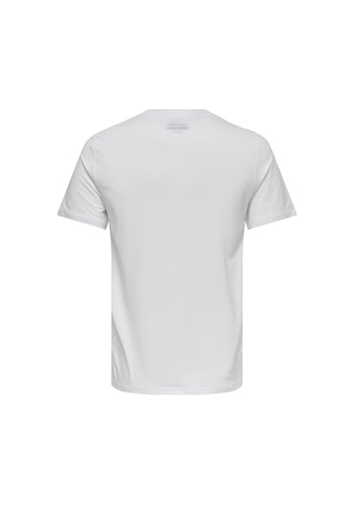Only & Sons Erkek T Shirt 22025208 Beyaz