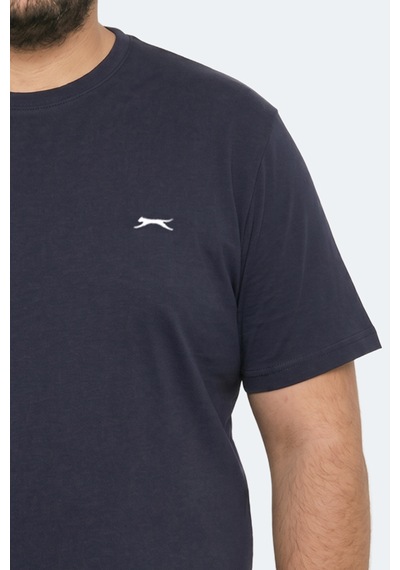 Slazenger Rosalva Jmb Erkek Büyük Beden Lacivert Tişört