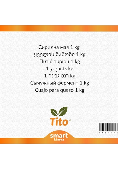 Tito Peynir Mayası 1 KG