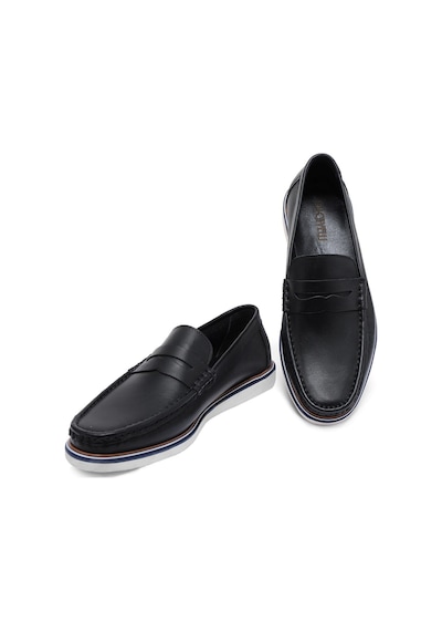 Ducavelli Vittoria Hakiki Deri Erkek Günlük Ayakkabı Loafer Ayakkabı