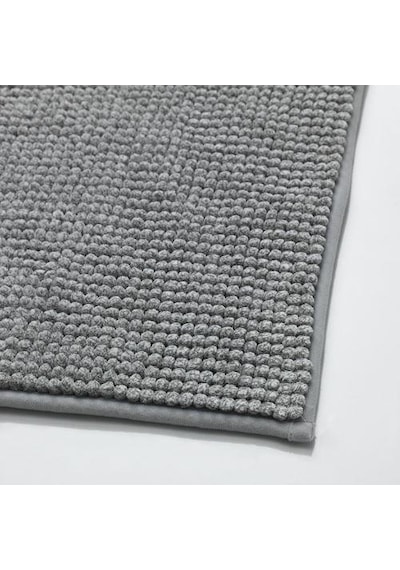 Mikrofiber Banyo Paspası Açık Gri Renk 60x120 Cm MeridyenDukkan Y Gri