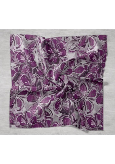 Silk Home Twill İpek Eşarp 11501-16 Gümüş