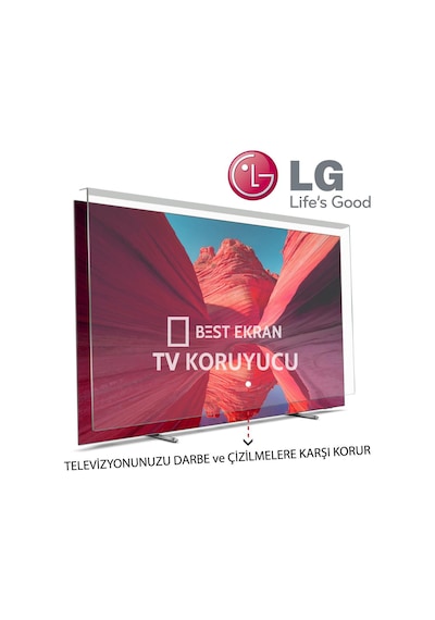 LG Uyumlu 77" İnç Led Nanocell Oled Qled Qned Smart Webos 4k-8k Televizyon Tv Ekran Koruyucu