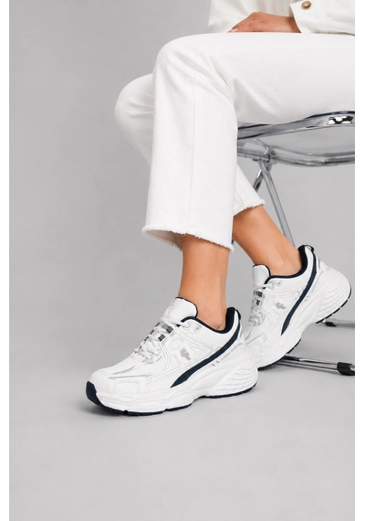 Ht Hotin Mirage Kadın Günlük Rahat Bağcıklı Suni Deri Sneaker Spor Ayakkabı - Beyaz