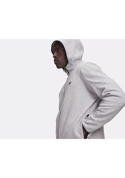 Under Armour Ua Unstoppable Flc Fz Erkek Günlük Ceket 6013431-011 Gri