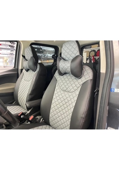 Ford Tourneo Courier Araca Özel Deri Oto Koltuk Kılıfı (453220239)