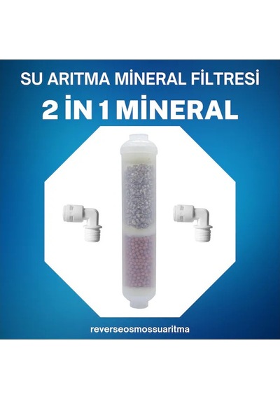 Su Arıtma Cihazı Alkaline Filter 2 İn 1 Filtre