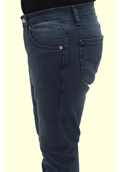 Denim Cartel Dmctekstil Erkek 1002 Yüksek Bel Normal Kesim Boru Paça Jean Pantolon Indigo Denim Cartel Dmctekstil Erkek 1002 Yüksek Bel Normal Kesim Boru Paça Jean Pantolon Indigo