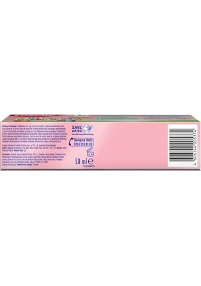 Dr.rabbit 2+yaş Çilek Aromalı Diş Macunu 50 Ml
