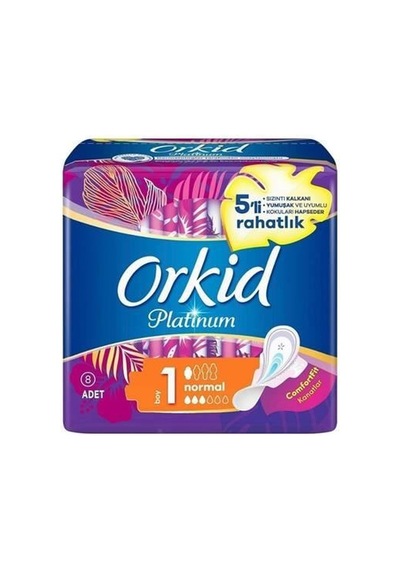 Orkid Platinum 8pcs No:1 Normal