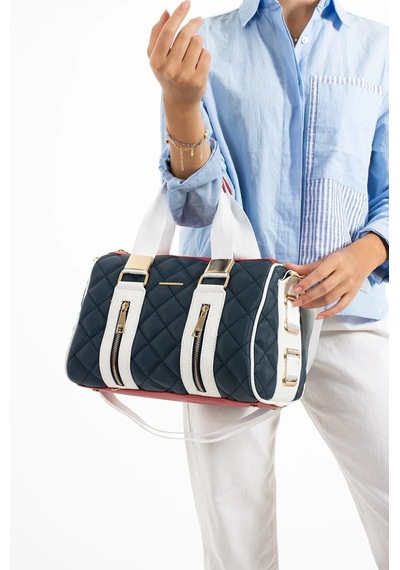 Just Polo Günlük Kombinlere Uygun Kadın Yeni Sezon El Ve Omuz Çantası Beyaz - Lacivert - Kırmızı 07831579