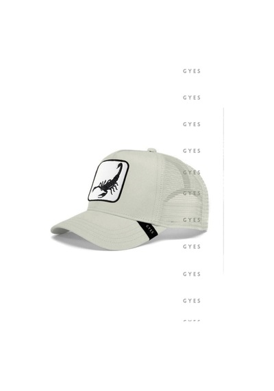 Caxis Spor Hayvan Figürlü Şapka Unisex Arkadan Ayarlanabilir Beyaz // Eagle