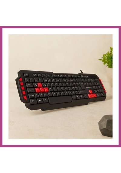 Gees Global Usb Kablolu Oyuncu Klavye Renkli Tuşlar, 150 Cm Gbzs