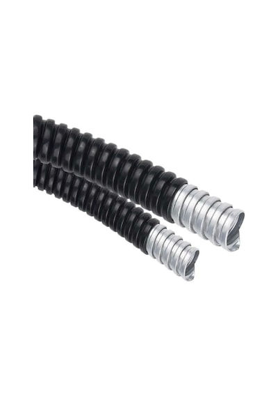 Çetsan 11 Mm Pvc İzoleli Çelik Spiral Elekrik Borusu 50 Metre
