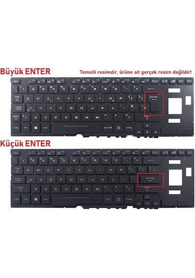 Asus Gx701gw Klavye Işıklı Rgb
