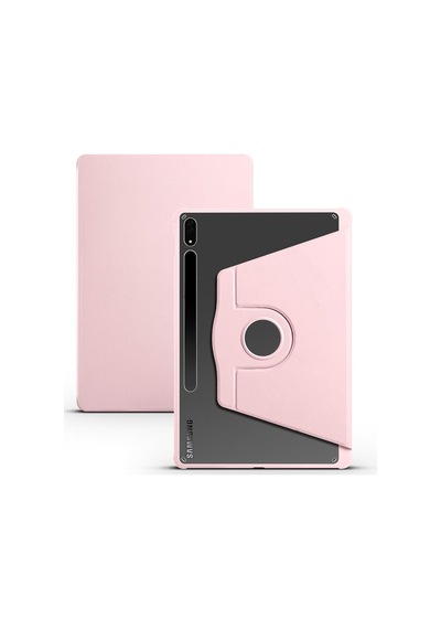 Galaxy Uyumlu Tab S8 Plus Sm-x800 Kılıf Termik Kalem Bölmeli Dönebilen Standlı Kılıf