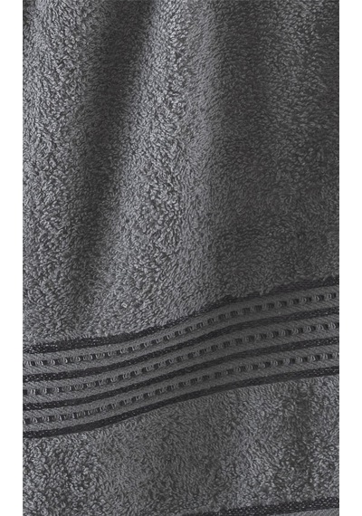 Alia Soft 50x90 Cm 3'lü El Ve Yüz Havlu Seti Gri