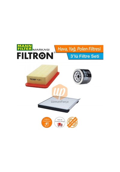 Hyundai Accent Era 1.4 Mann Filtron Filtre Bakım Seti 2006-2012