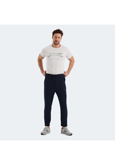 Slazenger KENNARD Erkek Fermuar Cepli Lacivert Eşofman Altı