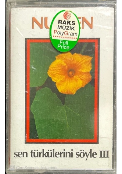 Plak Değildir Kaset Tir Nurten Sen Türklülerini Söyle Iıı Kaset