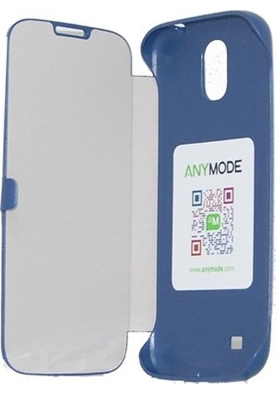 Anymode İ9500 Galaxy S4 İle Uyumlu Folio Cover Kılıf Lacivert Brcc002kbl