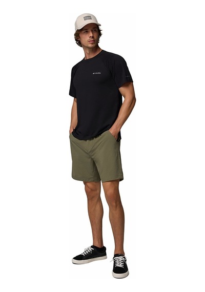 Columbia Ao0944 Alpine Chill Pro Ss Crew Erkek T-shirt-33002 Siyah